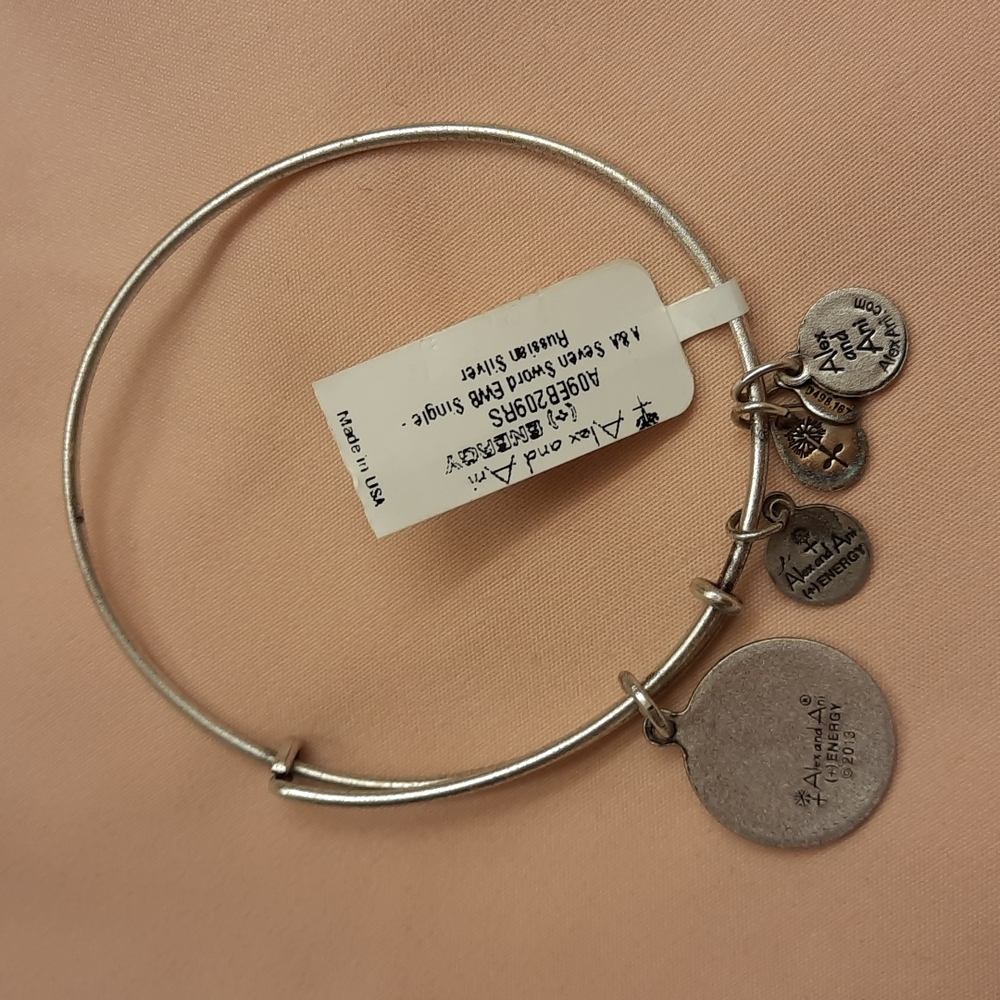 NWT, Alex and Ani Seven Swords Bracelet - Picture 7 of 9